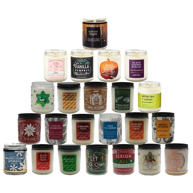 BATH & BODY Works Large Single Wick Scented Candle, Winter Theme £12.99