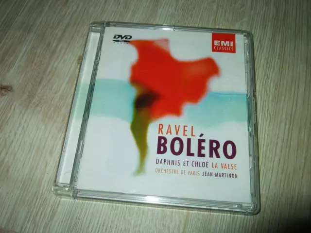 Martinon : Ravel Bolero Dvd Audio 2001 Emi