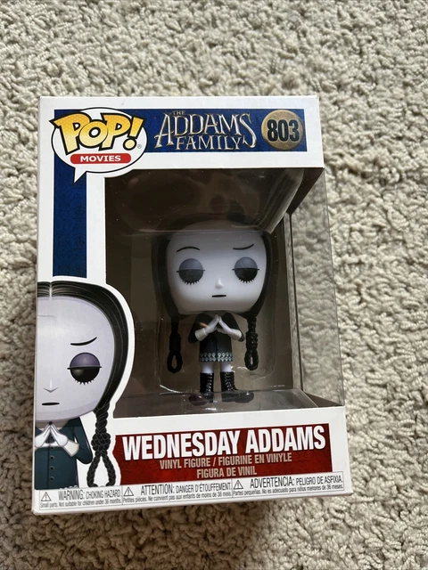 Funko Pop! The Addams Family  803  Wednesday Addams minor flaws wt protector!✅