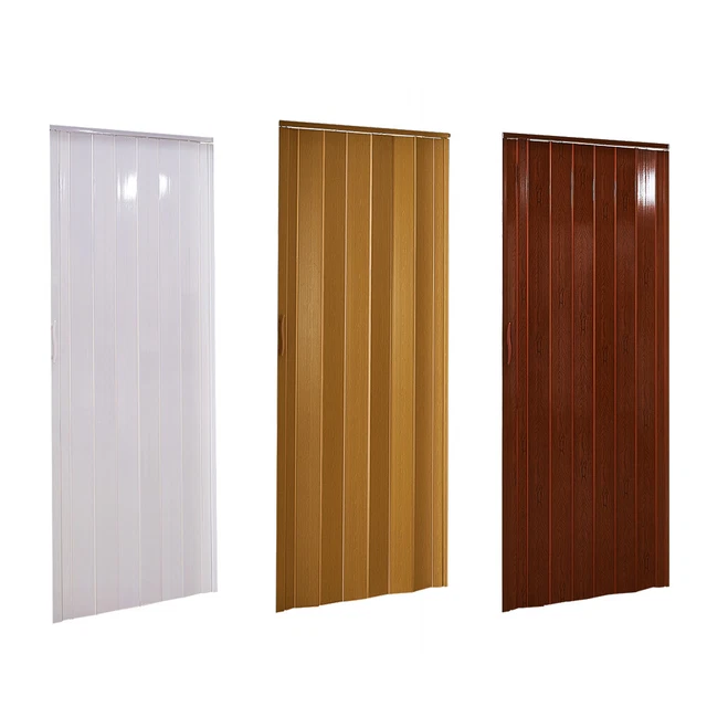 PVC FOLDING DOOR Concertina Accordion Sliding Door Room Divider