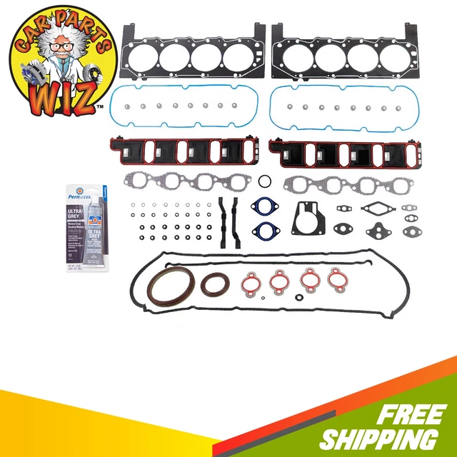 Fits 01-07 Chevrolet Silverado GMC Sierra Yukon 8.1L OHV Head Gasket Set Bolts - Foto 6