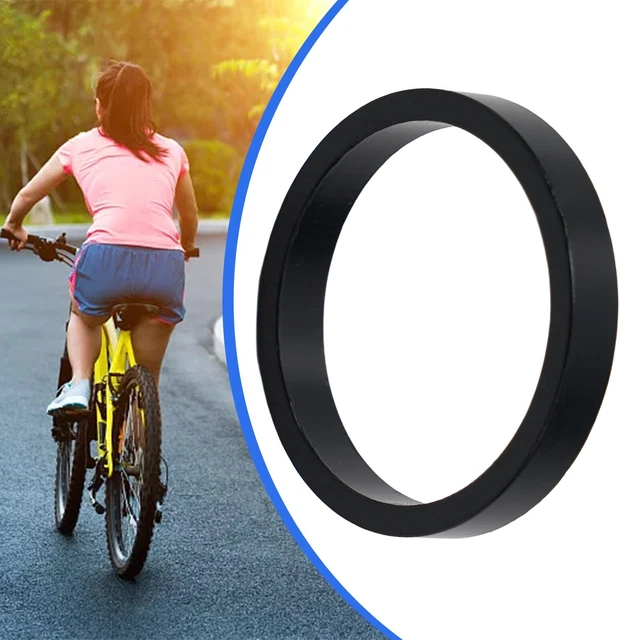 Lot De 4 Entretoises De Casque De Vélo En Alliage D'aluminium, 4 Couleurs, Outil D'espacement De Tige Pour VTT (rouge