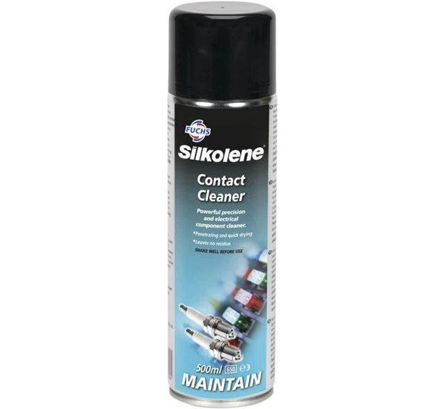 SILKOLENE Multi-Purpose Electrical Plug Contact Cleaner Degreaser 500ml