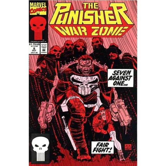 Punisher: War Zone (1992 series) #8 in Near Mint condition. Marvel comics [j.