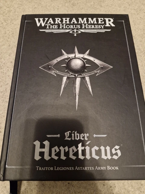 ネット HORUS HERESY Liber Hereticus Used OK Condition - Kingdom Of