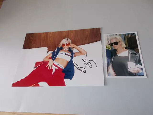 Bebe Rexha sexy  signed signiert Autogramm auf 20x28 Foto in person