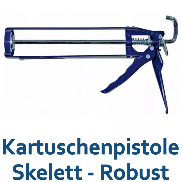 Kartuschenpistole Kartuschenpresse Auspresspistole Silikonpresse Silikonspritze