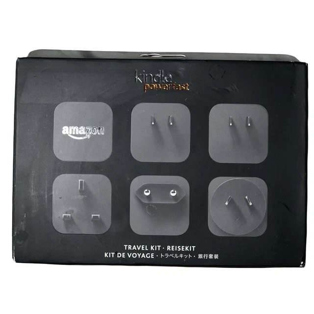 Kindle Fire Powerfast Travel Charging International Kit For Over 200 Countries