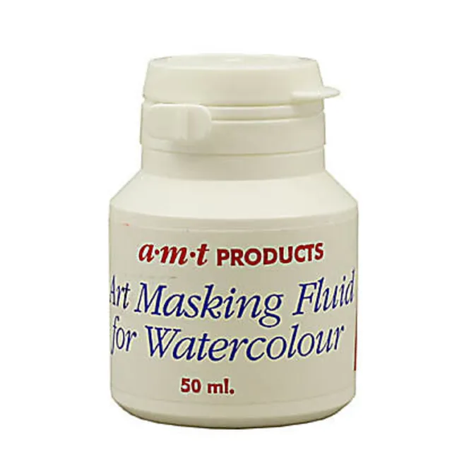 AMT Artists Art Masking Fluid for Drawing, Ink & Watercolour Painting 50 ml