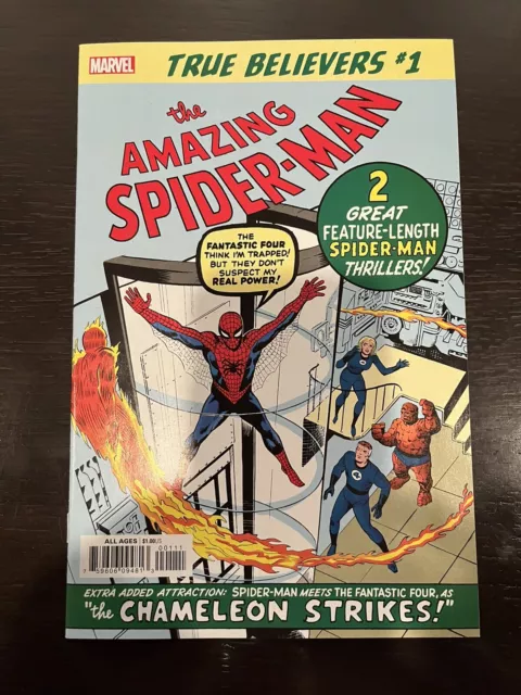 Amazing Spider-man #1 True Believers Reprint 1st Chameleon Key NM Marvel Comic