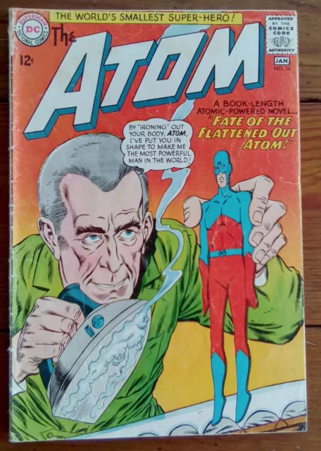 The Atom 16, Dc Comics, January 1965, Gd+