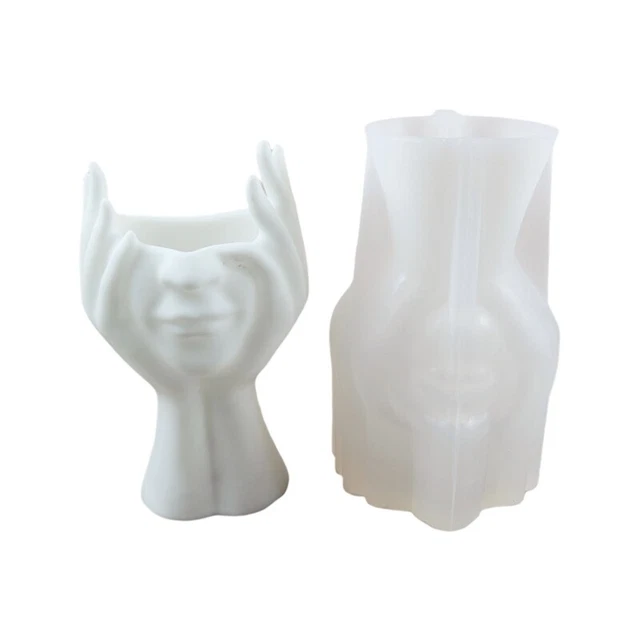 Human Body Vase Succulent Resin Epoxy Mold Cute Pen Holder Mold Table