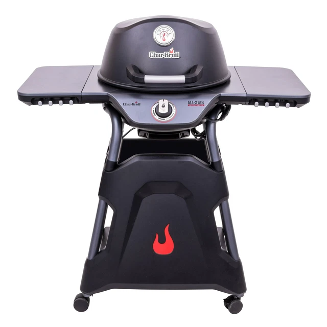 Char-Broil Elektrogrill ALL-STAR 120 Standgrill Campinggrill Rollwagen BBQ 2,2kW