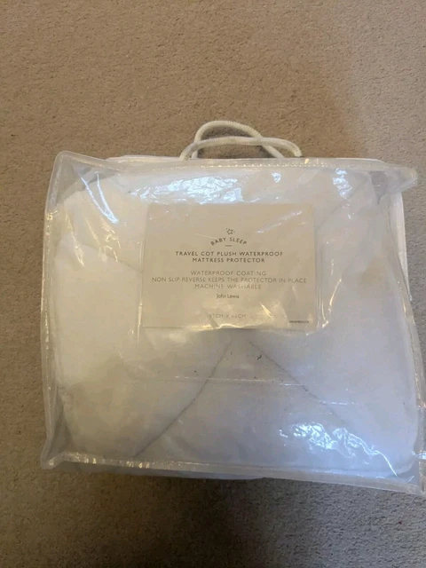 TRAVEL COT WATERPROOF Mattress Protector John Lewis 5.00 PicClick UK