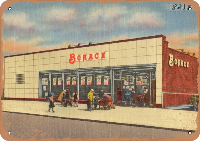 Metal Sign - New York Postcard - Bohack