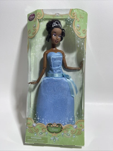 midi dusty blue dress Princess Tiana Disney in a blue dress holding a frog, digital design f –  digitizingembroidery.shop main image 1