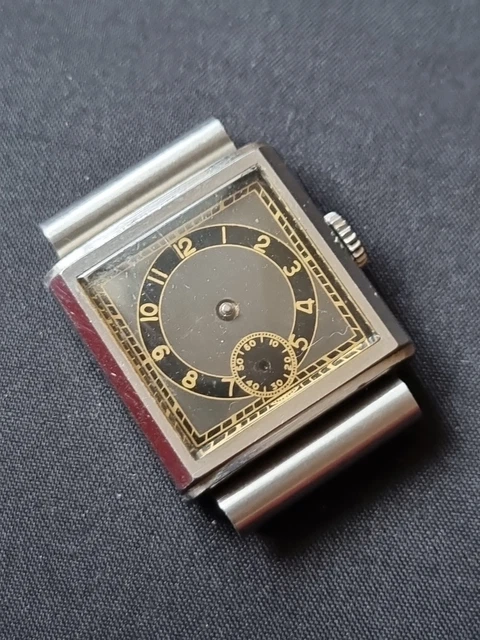 Montre De Poche Ancienne En Argent 800 Lobner Kaiser - Mécanique, à Restaurer (pièces Vintage)