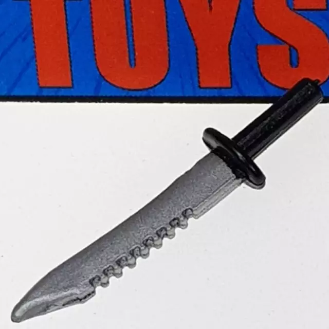 Vtg Toybiz Batman Bob The Goon KNIFE 1989 DC playset black accessory weapon part