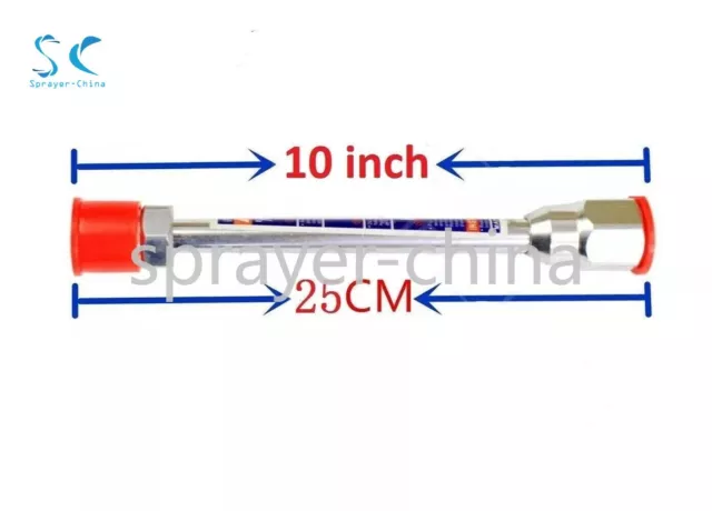 Airless Paint Spray Hose Kit 50ft 1/4" Swivel Joint 3600psi with 517 Tip New usa 2