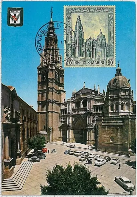 30196 - San Marino - Postal History - Maximum Card - 1967 - Architecture