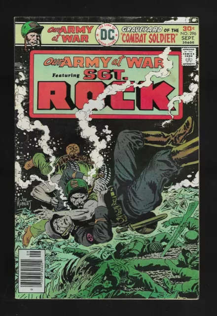Our Army At War # 296 (DC 1976 High Res Scans Sgt. Rock) $5 Unlimited Shipping!