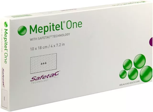 Mepitel-One with Safetac Technology 4" X 7.2" 10 / Box. Ref 289500.