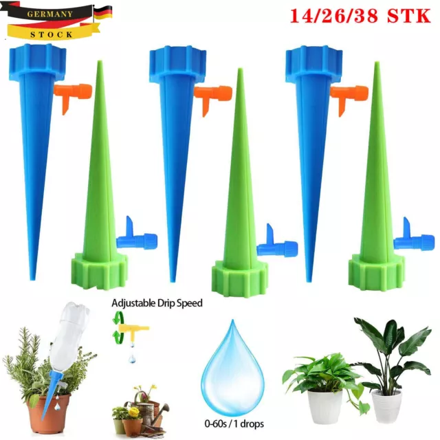 32Stk Bewässerungsystem Wasserspender Für Pflanzen Automatisch Topfpflanzen