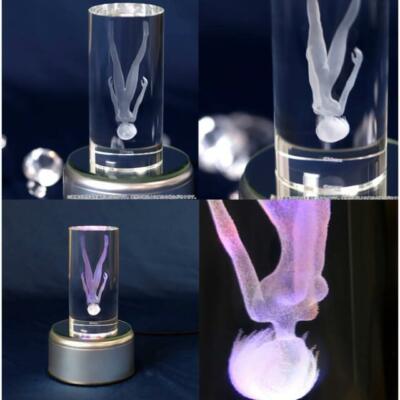 rei ayanami crystal figure