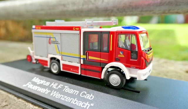 Rietze H0 1:87 Magirus IVECO MK 71006 Feuerwehr TLF 16 Vierkirchen