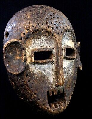 Art African Arts First Wovens - Mask Dance Ethnic Kumu DRC - 29 CMS 2