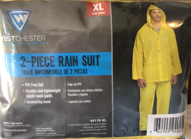 West Chester 44110/2XL 2-Piece Eva Rain Suit