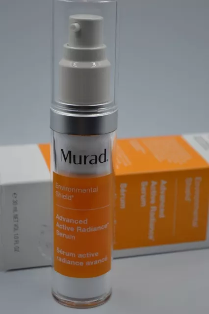 BNIB Murad Environmental Shield Advanced Active Radiance Serum 30ml RRP £80