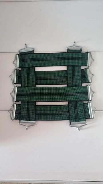 Kit 6 Fasce Elastiche Rinforzate Per Sedile Fiat Panda 1986-2003 - Ricambio Specifico AK339