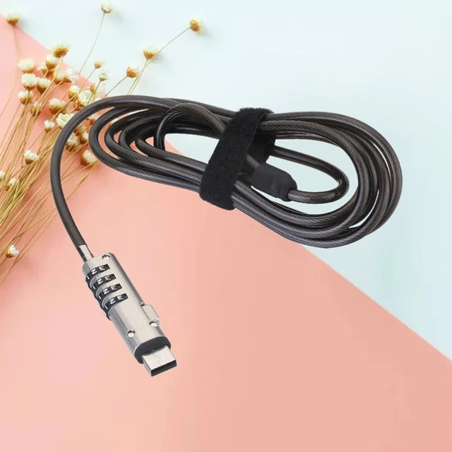 Net Computer Lock Usb LAPTOP COMPUTER NUMERIC Password Lock Portable Computer Lock USB Lock £ ...