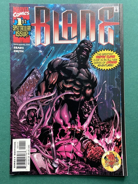 Blade Vampire Hunter #1 First Issue - Marvel 1999, Sears, Direct Ed - VF/NM