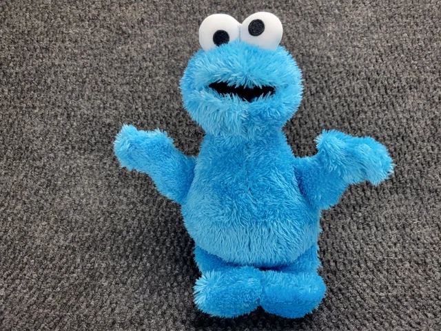SESAME STREET COOKIE Monster Blue Stuffed Plush Toy 8 4 70 PicClick