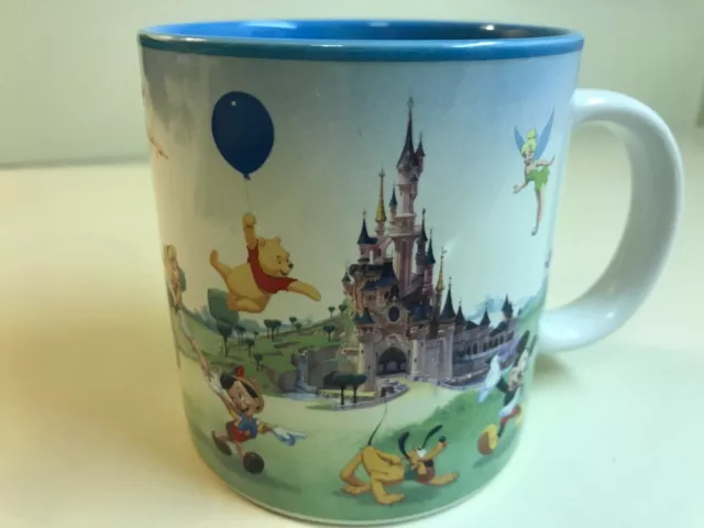 Disneyland Paris Collectors Exclusivite Mug Winnie the Pooh Tinkerbell Mickey
