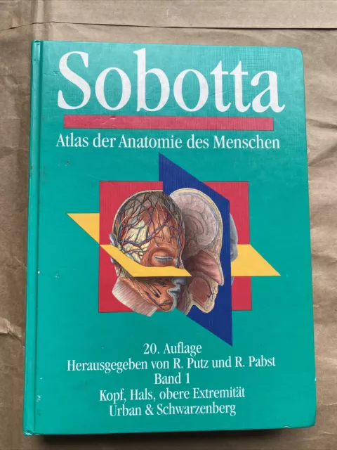 Johannes Sobotta Atlas der Anatomie des Menschen Buch gebraucht gut