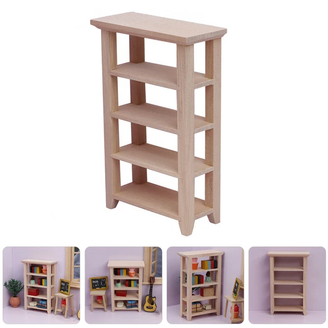 Casa Delle Bambole In Legno MDF 78cm Nero LED - Foto 3