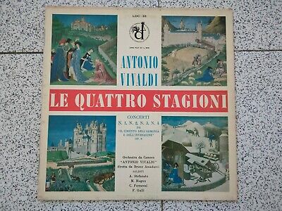 Disco vinile LP 33 giri Antonio Vivaldi  LE QUATTRO STAGIONI concerti n. 1 2 3 4