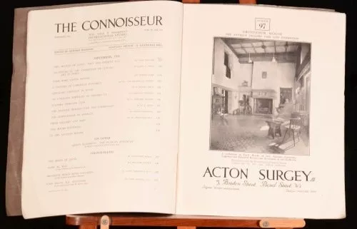 1935 The Connoisseur Magazine Spetember 1935 Vol XCVI No 409 scarce 2