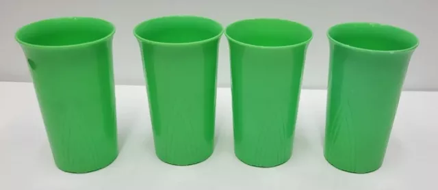 Vintage Stanley Flex Small Plastic Tumbler Cup ~ Sage Green 3 1/2” Tall