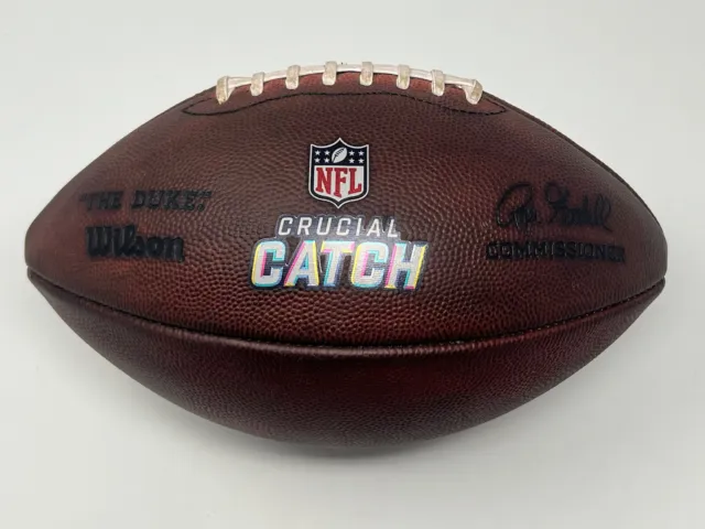 GAME PREPPED 2022 Authentic NFL Game Ball Wilson The Duke Crucial Catch Football