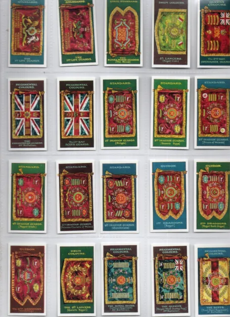 Gallaher Types Of The British Army (Battle Honours)  Set 50 Repro Cards Sleeved