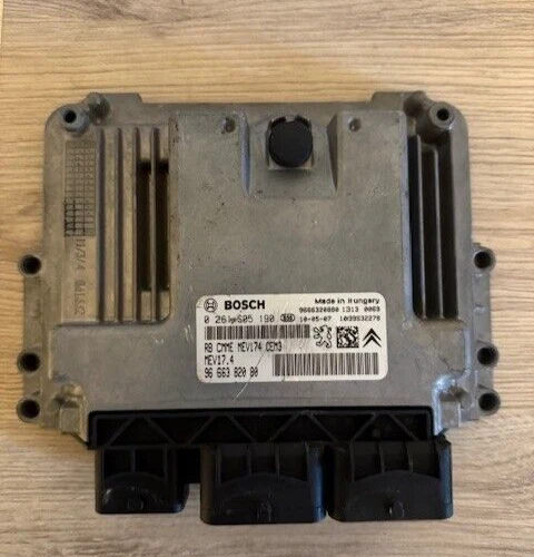 Calculateur Moteur (ECU) Décodé Peugeot 207 1.4 - Référence Bosch MEV17.4, Reconditionné, Immo-off