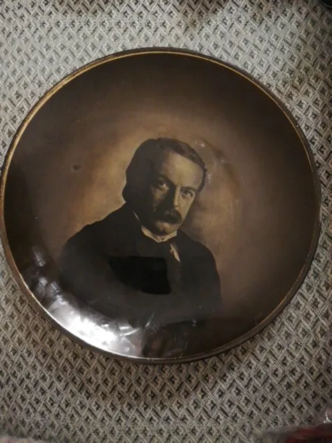 Rt. Hon. D. Lloyd George Photographic Hanging Plate 1916? 12"
