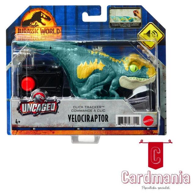 JURASSIC WORLD - Blue Velociraptor Click Tracker 6” Electronic Toy ...