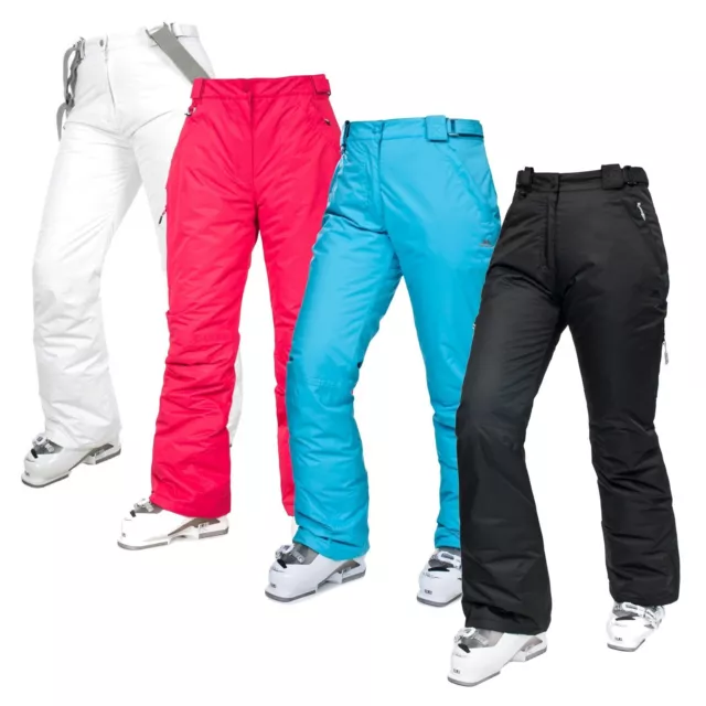 Trespass Womens Ski Pants Waterproof Padded Salopettes Snow Ski Lohan