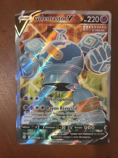 💫Carte Pokémon Golemastoc V 181/203 EB07 Epée Bouclier EvolutionCéleste FRNEUF
