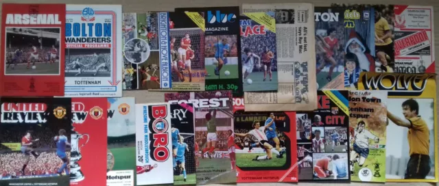 21  TOTTENHAM HOTSPUR (Spurs) 1979/80 AWAY Programmes